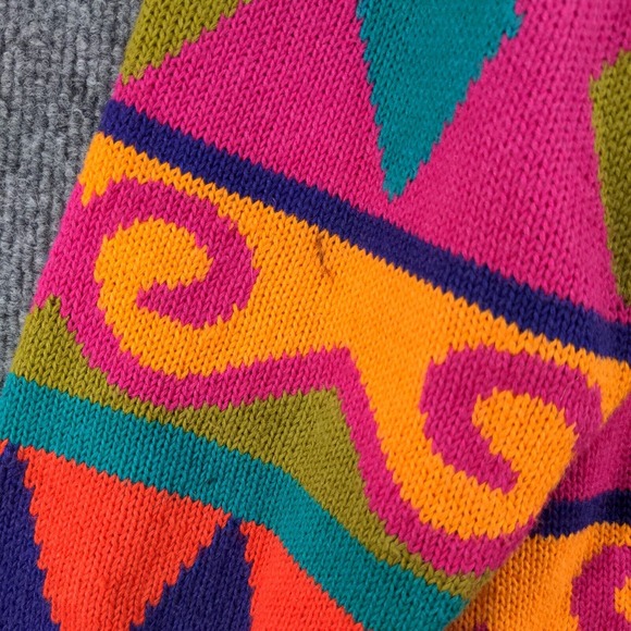 I.B. Diffusion Women's Pullover Sweater Multicolor Size M Geometric Colorful120 - Picture 5 of 14